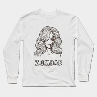 Zombae Halloween Long Sleeve T-Shirt